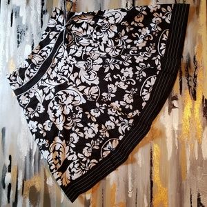 Black and White Skirt